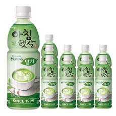 아침햇살 말차, 10개, 500ml