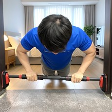 방문 문틈 턱걸이 문철봉 장축 90-120cm, 상세페이지 참조