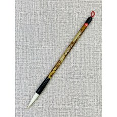 正大筆莊 無往不利系列 長鋒羊毫筆款 毛筆 染筆 書法, 1個, 無往不利 (三號) (改花竹桿)