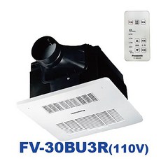 Panasonic 國際牌 陶瓷加熱 浴室乾燥暖風機 無線遙控 FV-30BU3R / FV-30BU3W, 110V, 30BU3R