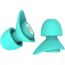 잠자는 작은 귀를 위한 어린이용 이어플러그 10세 이상 소형 소음 감소 콘서트사이즈 S 페어2, Light Blue-small, Small