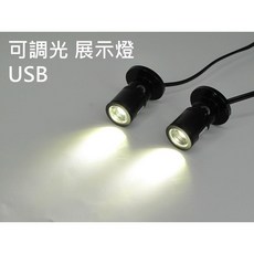 弘德模型 展示燈 2燈組 黑色 USB 正白光 自然光 可調光, 1個, 加購1盞燈(無法單獨使用),正白色 6000K, 正白色 6000K
