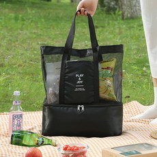 텐카 피크닉 여행 가방 매쉬 히든수납 SD-260116