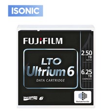 후지필름 LTO6 단종 재고 문의 단품/5팩/10팩 FUJIFILM LTO6 Ultrium6 FB UL-6, 1개