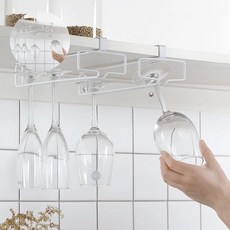 와인잔보관함 와인잔 거치대 걸이 보관 랙 화이트, 본상품