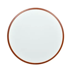 圓形相框, 1個, 棕色