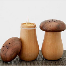 빈티지 버섯 디자인 이쑤시개 통 가정용 고급 인테리어 소품 lkakfd-52637, 1개, gsgf