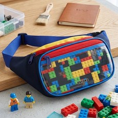 옥스포드 컬러 블럭 힙색 키즈 아동용 웨이스트백 유치원