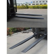 포크 지게차덧발 교체용 연장 확장 지게차발 트랙터 5톤 7톤 화물 운반, 1개, 6mm 140 x 60mm x 1.6m