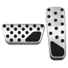 자동차 페달 커버 브레이크 가스 가속기 풋 페달 패드, 01 AT