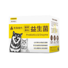 毛孩時代 腸胃專科益生菌 Probiotics & Enzyme, 2g, 30個, 綜合營養補充品