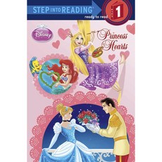 Step into Reading Step 1: Princess Hearts (Disney Princess), 페이퍼백