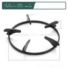 가스렌지 삼발이 거치대 부품 랙 교체 브래킷 화구, 데스크탑 200 도금 블랙5발톱 높이 3.5