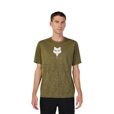 폭스레이싱 Fox Racing Ranger TRU DRI SS 마운틴 바이크 저지 올리브 그린 스몰 205514 6289833144, Small