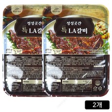 정성곳간 LA갈비, 2개, 400g