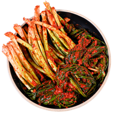 더아삭 알싸하고 맛있는 국내산 전라도 파김치, 1kg