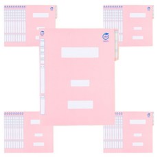 서일화일 친환경 정부화일, 분홍, 40개