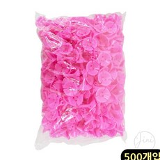 JINI 풍선컵 핑크 500개입 풍선긴막대컵