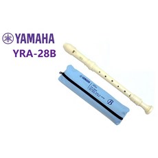 YAMAHA YRA-28B 直笛, 白色, 1個