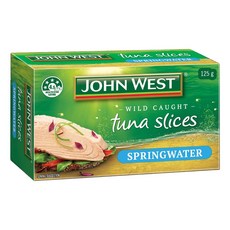 존 웨스트 스프링워터 참치 슬라이스 125g John West Tuna Slices In Springwater, 1개