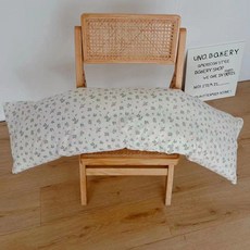 全棉印花長枕套 雙人枕頭情侶枕芯 純棉枕頭套 35*120cm, 知夏,35x120cm含枕芯