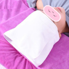 [국가고시 메이크업 실기재료 44번] 헤어터번 세안용 헤어밴드, 1개, 화이트