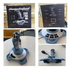 2119PRO 비행기 조이스틱 전투기 듀얼 콘솔 항공기, 1개, 라이트 브라더스 점수 시스템 PPT, 기본 색상