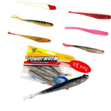 배스웜 바다피싱 저크쉐드 5인치 광어 우럭 다운샷 소프트 웜, K피싱 저크쉐드01