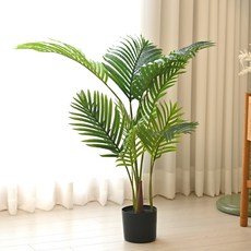 아르띠콜로 플랜테리어 아레카야자 인조 나무화분, 120cm, 1개, 혼합색상