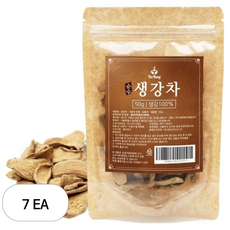 티랑 생강차, 50g, 1개입, 7개