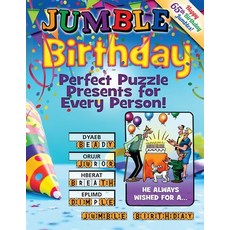 (영문도서) Jumble(r) Birthday: Perfect Puzzle Presents for Every Person! Paperback, Triumph Books (IL), English, 9781629376523