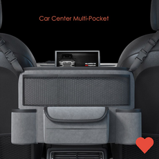 차량용포켓 차량용 인조가죽 PU 중앙 콘솔 보관가방
