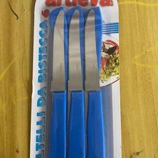 서양 요리용 톱니 모양의 스테이크 칼 과일 빵 칼에 적합, 1개, 1. A 6-piece set