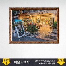 500피스 직소퍼즐 갤러리와 아름다운 거리 (액자포함) buk*57905sv, 1개, 1개