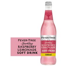 Fever Tree 영국 피버트리 라즈베리 로즈 레몬에이드 스파클링 드링크, 500ml, 4개, 4개, 500ml