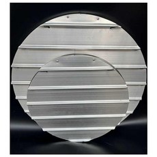 원형 셔터팬 방수 커버 송풍기 보호 방지 캡 역류, 10. 6 레귤러모델 (외경 660mm)