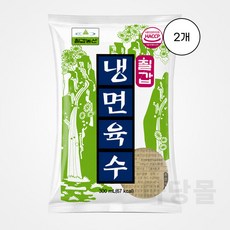 칠갑농산 냉면육수, 2개, 300ml