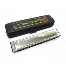TOMBO 톰보 No.3121 AM Key 21구 복음 하모니카 21홀 입문 초보용, 단일 옵션