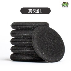 彼得爬寵 生化棉 圓形角蛙專用濾材, 1個, 買五送一