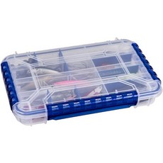 플라보 아웃도어 방수 터프 테이너 - 낚시 미끼 태클 및 장비 보관함 얼티밋 박스 제로스트 방청 탭 포함 WP3000 시리즈 9인치 분할, Standard - 16