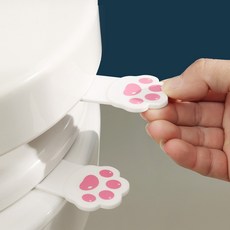 변기손잡이 변기뚜껑손잡이 커버 위생 고리 ur 49 마롱방, 베이지