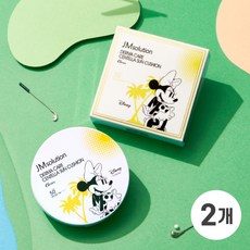 [유통기한 임박 26.04.25]제이엠솔루션 디즈니 더마 케어 센텔라 선 쿠션 클리어 미니 옐로우, 2개