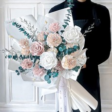 FLORAL M 優雅法式女神永生花束