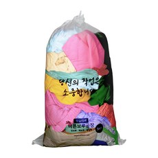 바른보루 국산 면 보루 원단 100% 고급 기름 청소 걸레, [특A]원단 색 잡보루 5kg, 1개