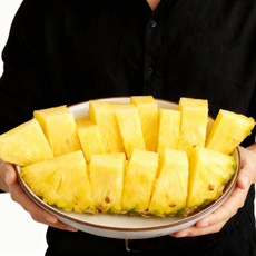 달콤한 필리핀 스위티오 골드 파인애플, 1박스, 2.4kg 내외(2수)