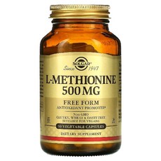 솔가 메티오닌 L메티오닌 500mg 90캡슐 Methionine, 1개