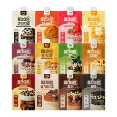단백질 쉐이크 버라이어티 맛보기 패키지 식사대용 헬스 보충제 체중 관리 45g*12종, 12개, 45g