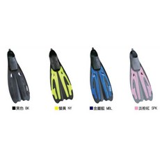 PROBLUE 游龍潛水 F-760 包腳式蛙鞋 套腳蛙鞋 潛水蛙鞋, 粉色,XS