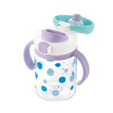 릿첼 AQ 외출용 드링킹 머그 컵, 라이트블루, 1개, 200ml