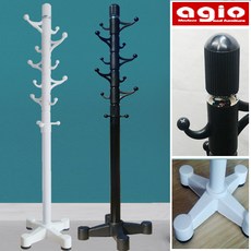 튼튼한 철재 스탠드 옷걸이 행거 국내산 64mm 기둥 파이프, 블랙, 1개